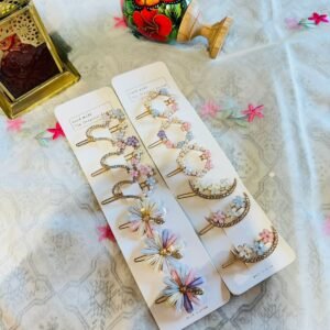Flower Vintage clips